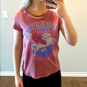 short sleeve band shirt